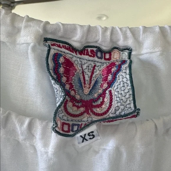 Johnny Was Embroidered Linen Top Size XS - Picture 3 of 7